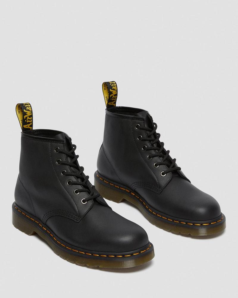 Botines Dr Martens 101 Cuero Mujer Negros | MX 99KOR